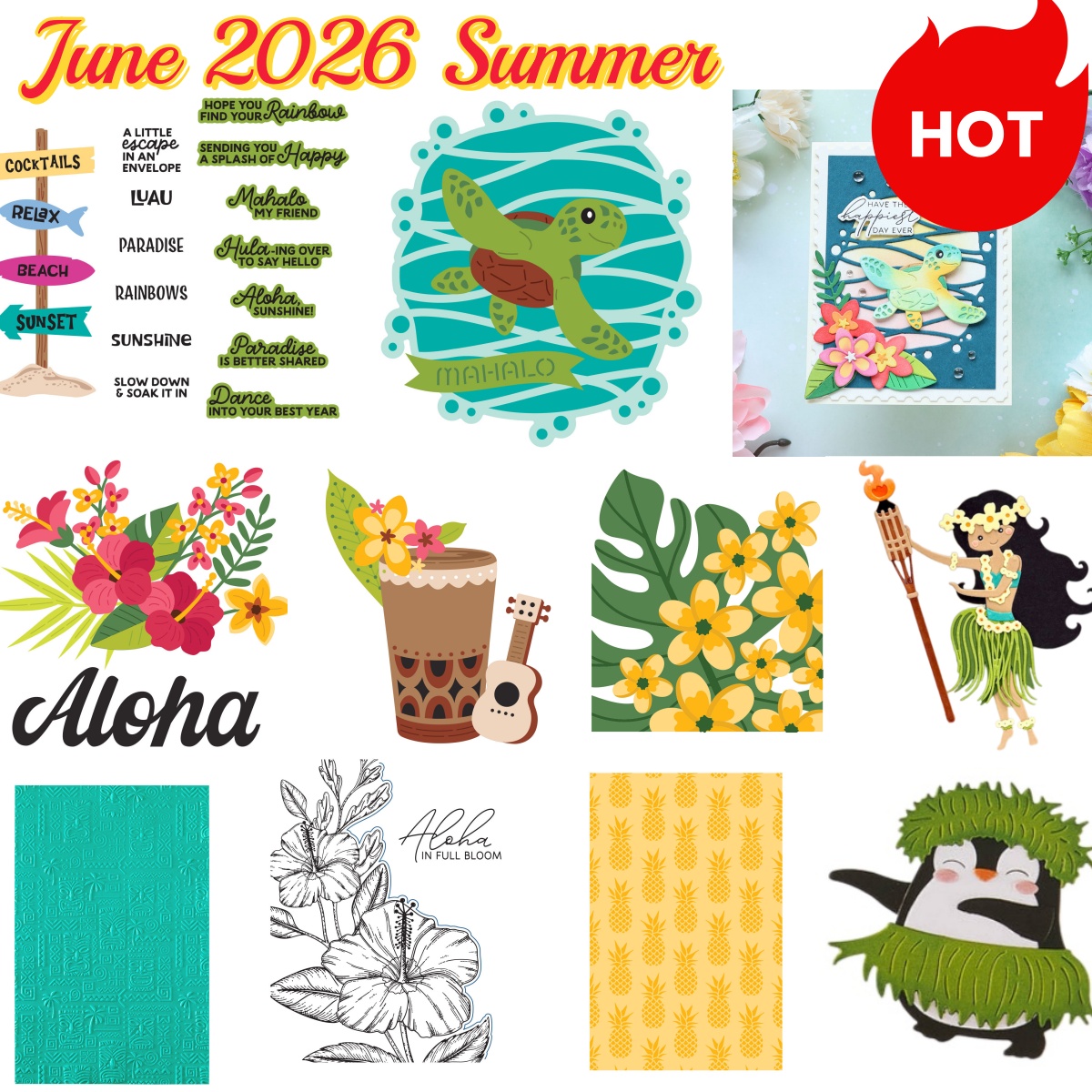 Candle Sachet - June New Sea Turtle and Tropical