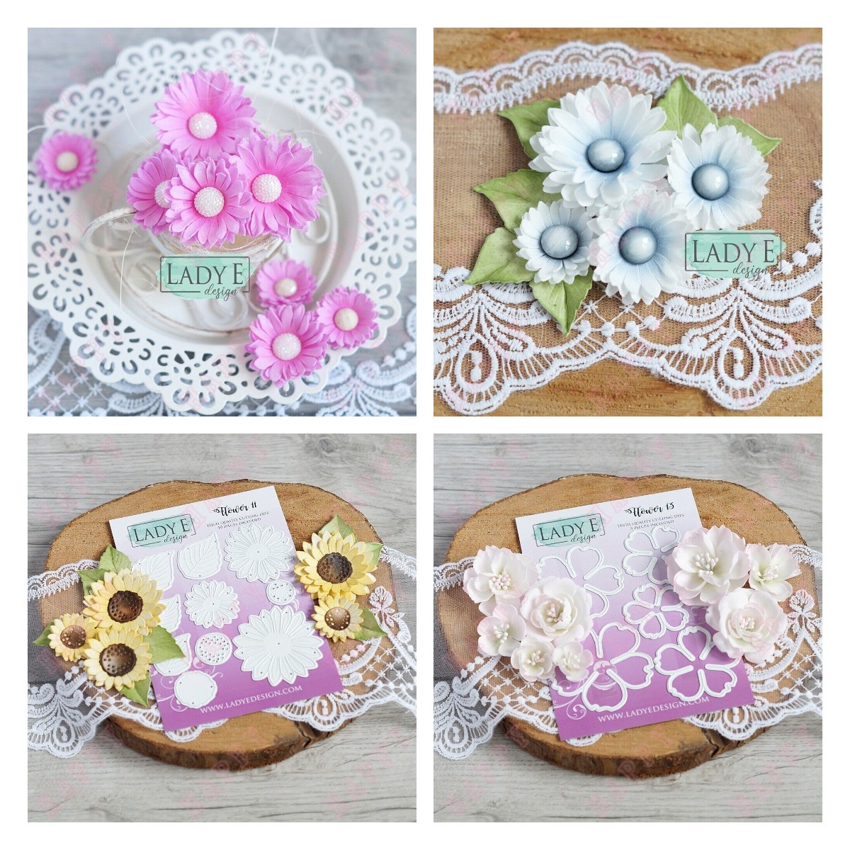 Candle Sachet - Flower13 Metal Die Cutting Dies For