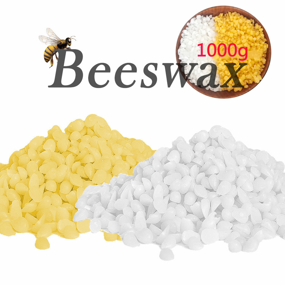 Candle Supplies Tins - 1000g Pure Natural Beeswax 100% No