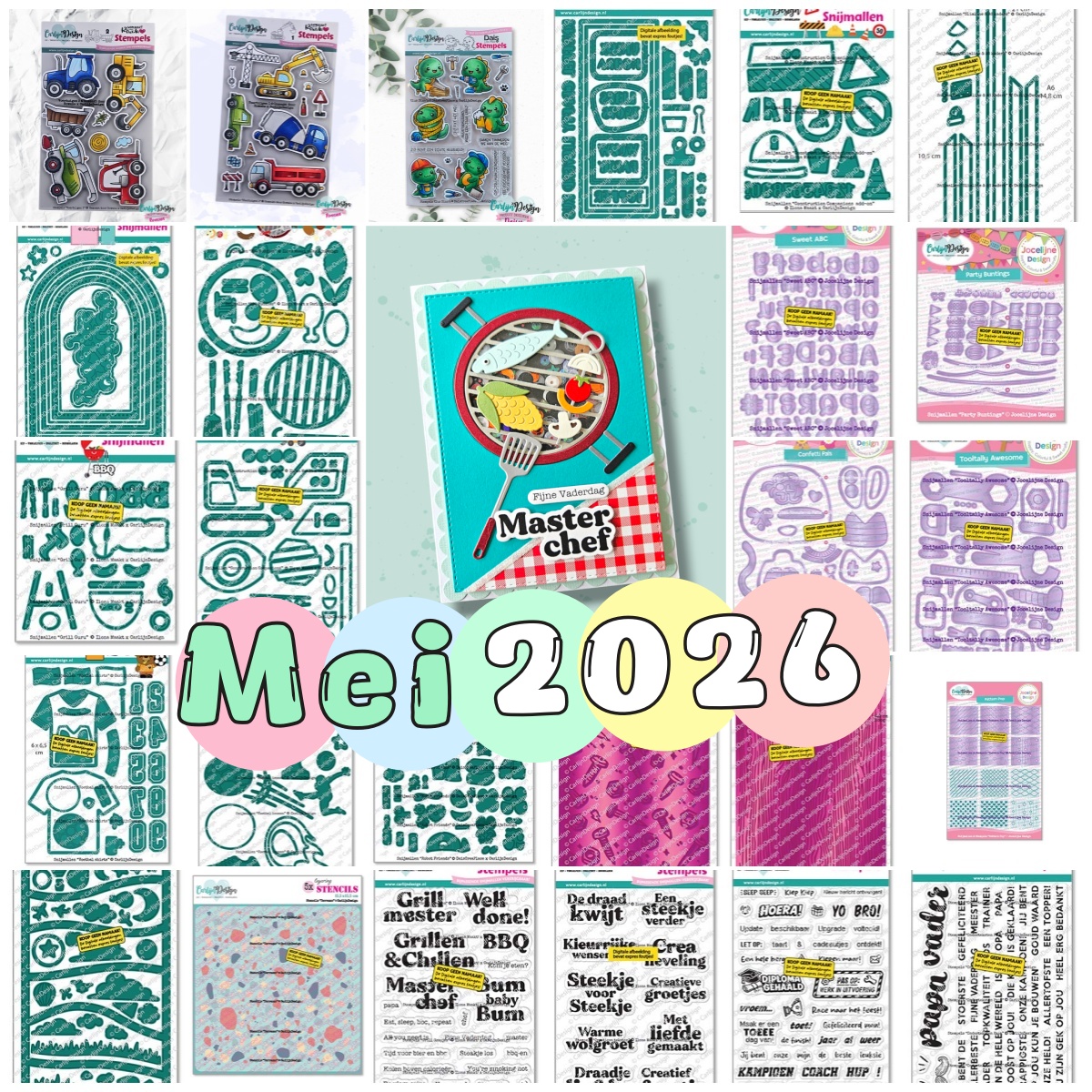 Candle Sachet - May 2026 BBQ Tooltally Voetbal Shirts