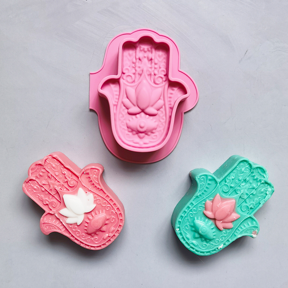 Candle Supplies Tins - 2/4pcs Silicone Soap Molds DIY Handmade