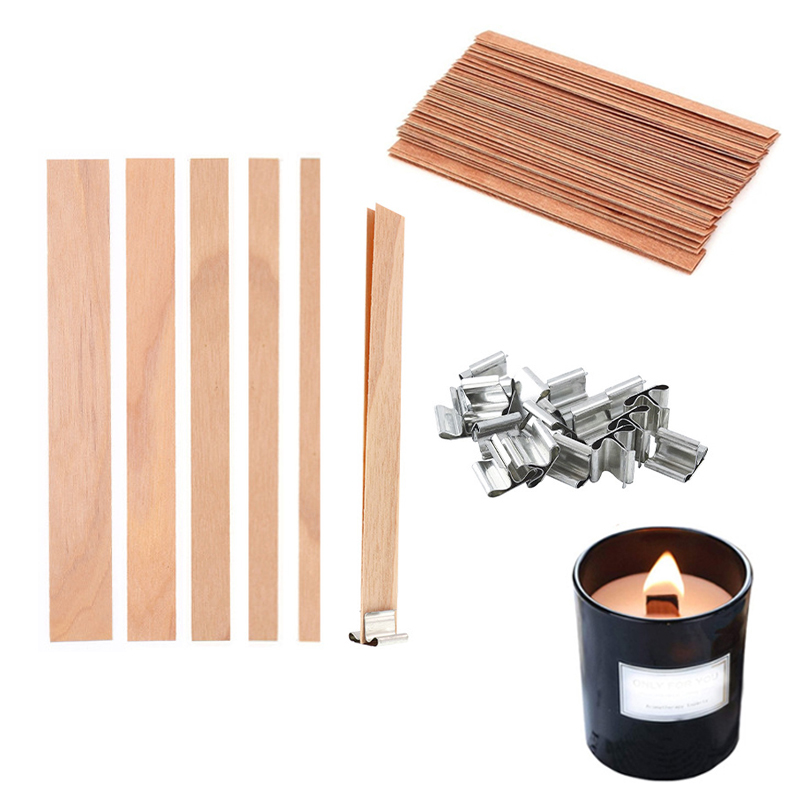 30/50pcs Wooden Candle Wick Se - Candle Making Supplies Jars recensie en prijs