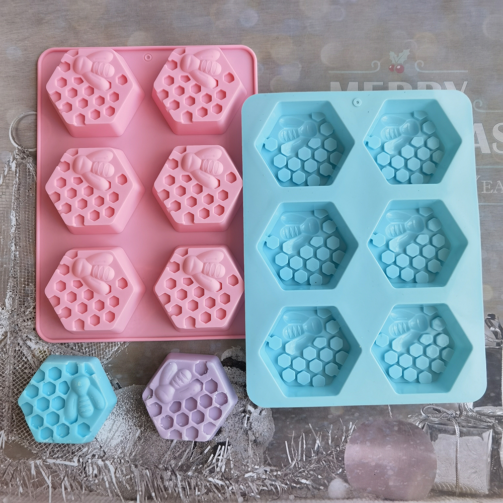 Silicone Hexagonal Bee Soap Mo - Candle Supplies Tins recensie en prijs