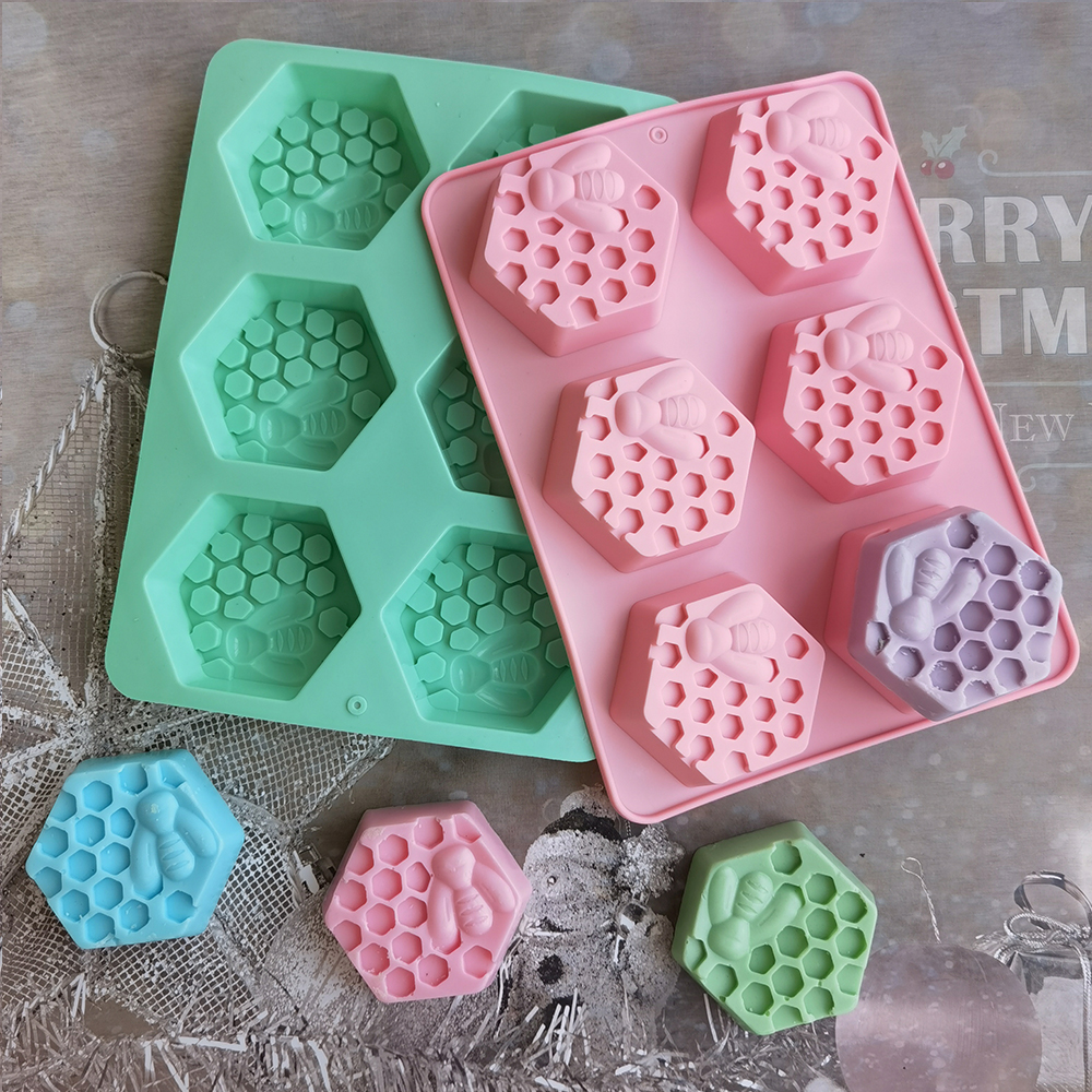 Silicone Hexagonal Bee Soap Mo - Candle Supplies Tins recensie en prijs