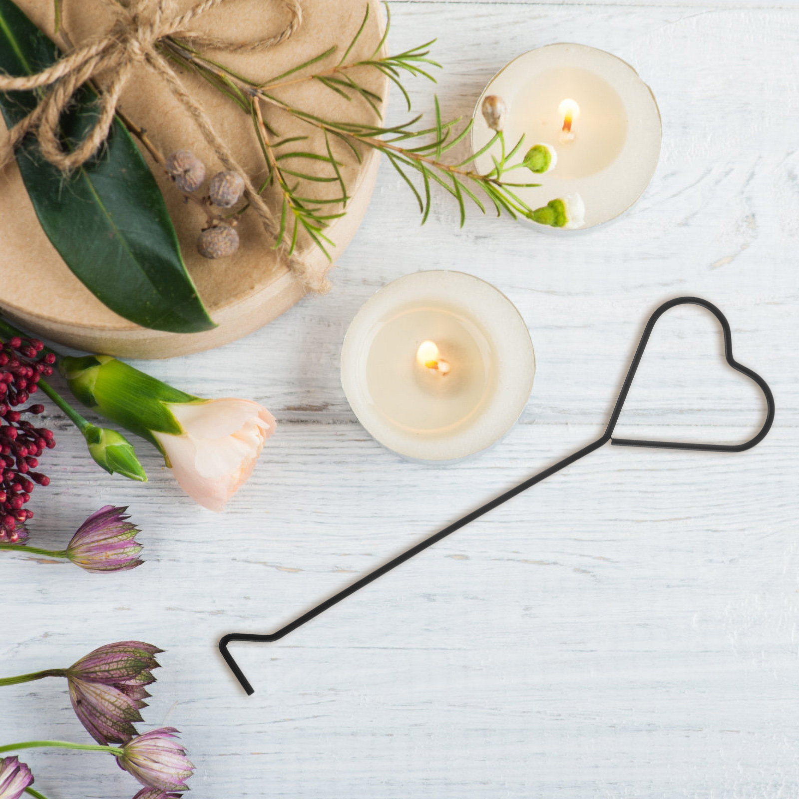 4Pcs Heart Shape Iron Wick Dip - Wick Dipper Tool recensie en prijs