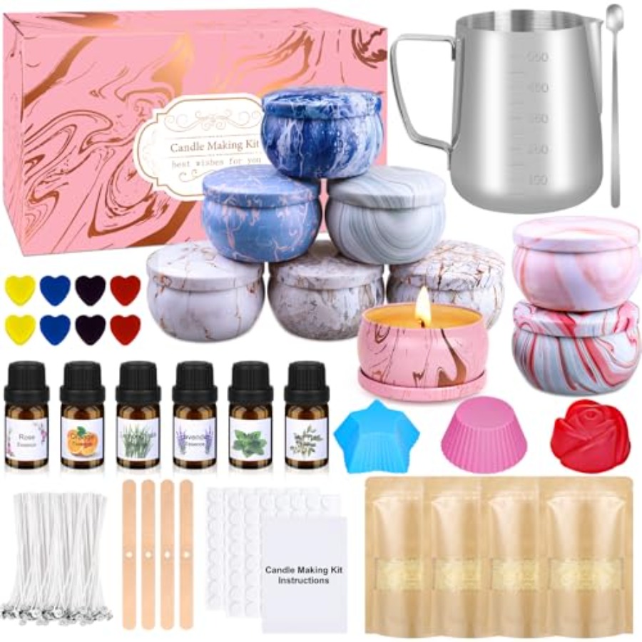 Candle Making Kits for Adults, - Candle Making Supplies Jars recensie en prijs
