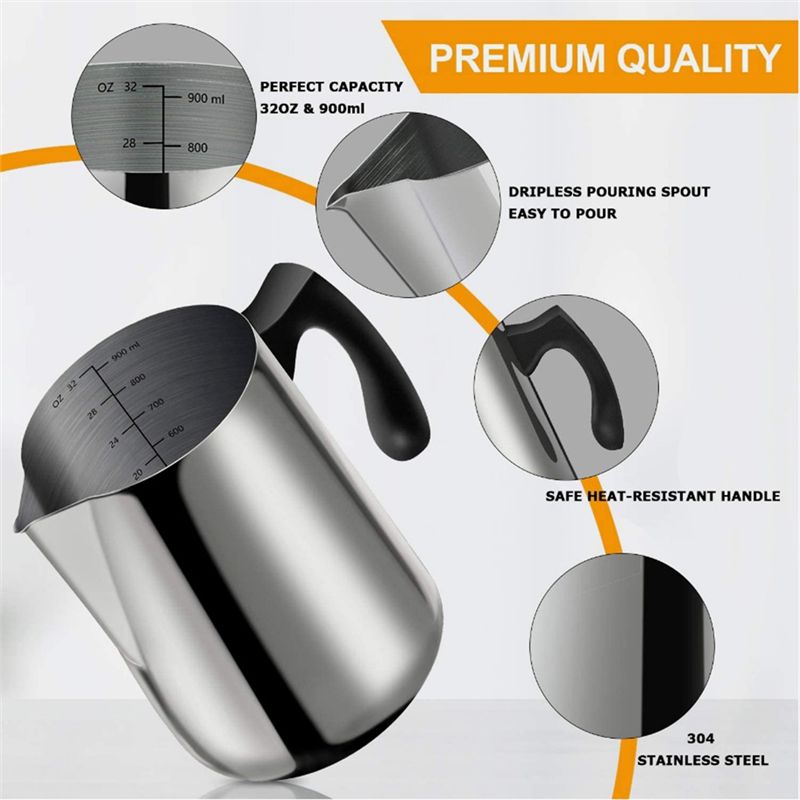 A24F-304 Stainless Steel Wax M - Candle Making Supplies Jars recensie en prijs