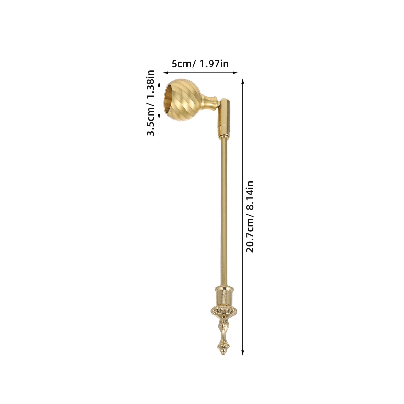 Vintage Snuffer Extinguisher P - Wick Dipper Tool recensie en prijs