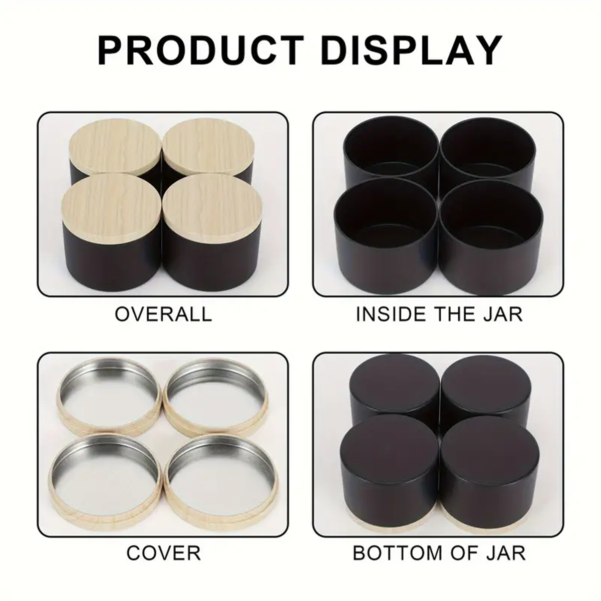 12pcs 4oz Candle Tins With Lid - Candle Making Supplies Jars recensie en prijs