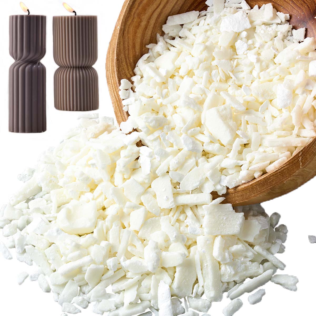 1 Pounds Pure White Soy Wax Fo - Candle Supplies Tins recensie en prijs