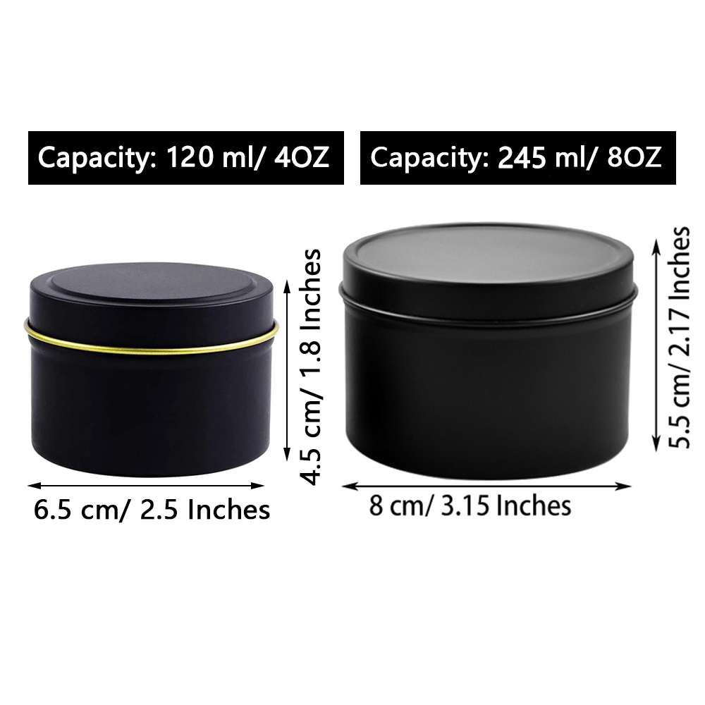 4oz/ 8oz Candle tins with lids - Candle Making Supplies Jars recensie en prijs