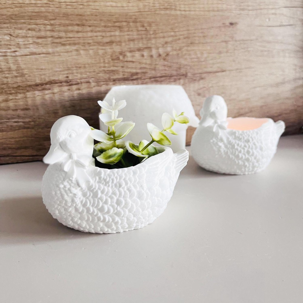 Beautiful Plaster Duck Storage - Candle Making Supplies Jars recensie en prijs