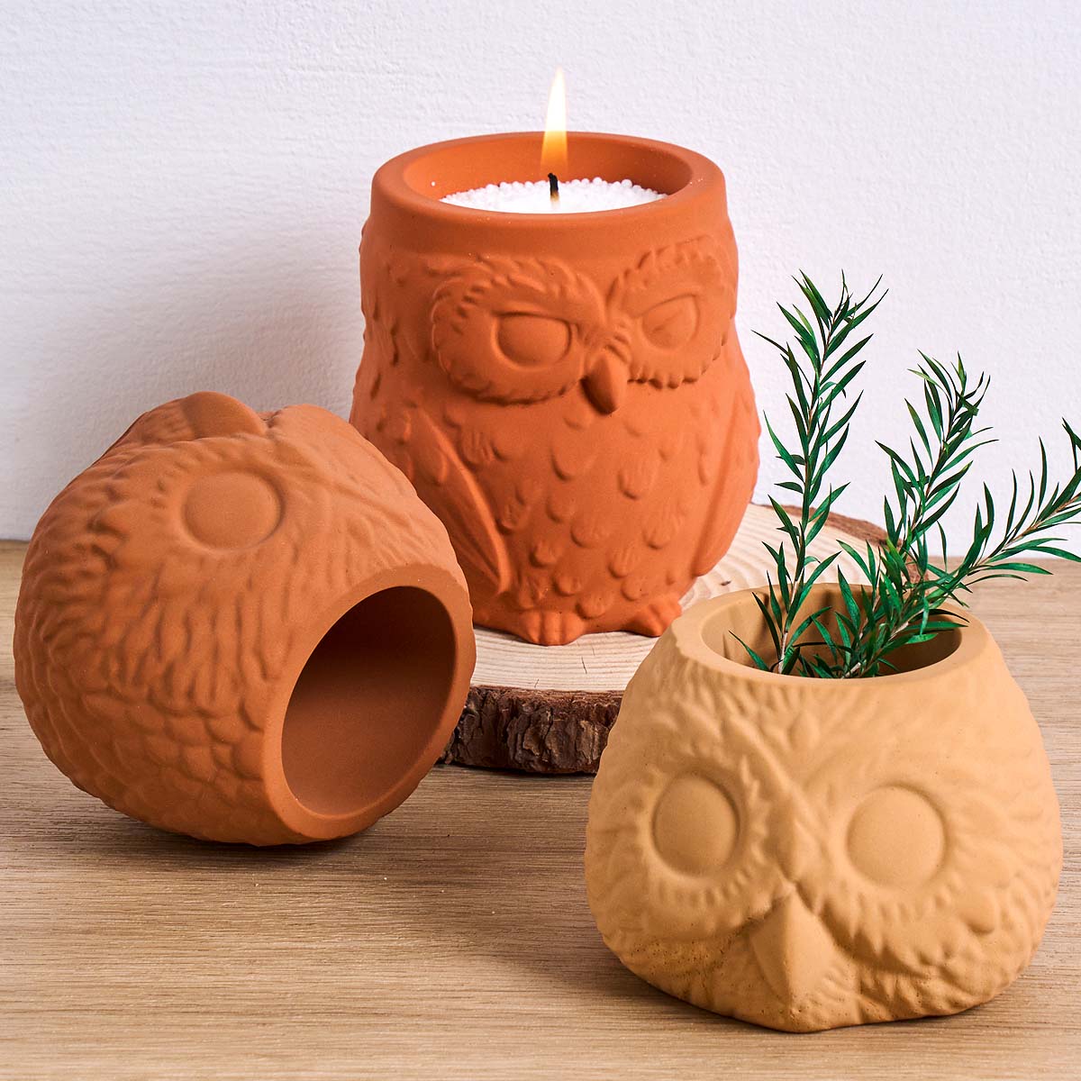 3D Owl Shape Candle Jar Silico - Candle Making Supplies Jars recensie en prijs