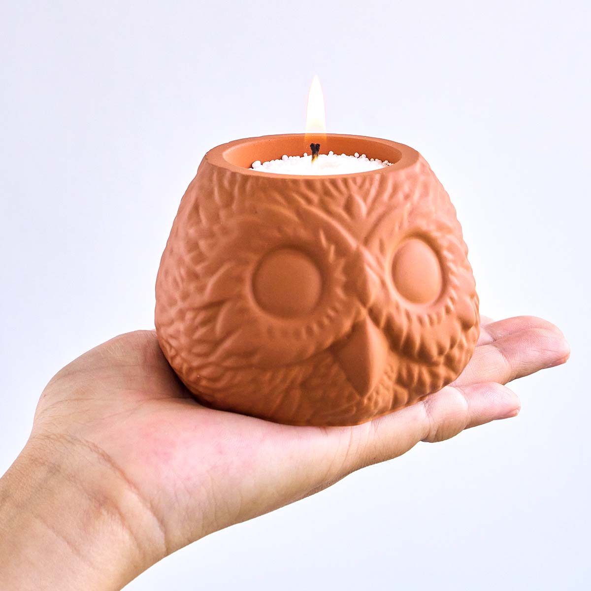 3D Owl Shape Candle Jar Silico - Candle Making Supplies Jars recensie en prijs