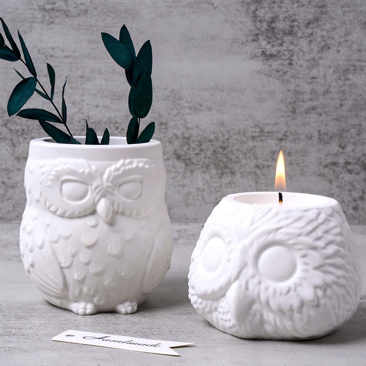 3D Owl Shape Candle Jar Silico - Candle Making Supplies Jars recensie en prijs