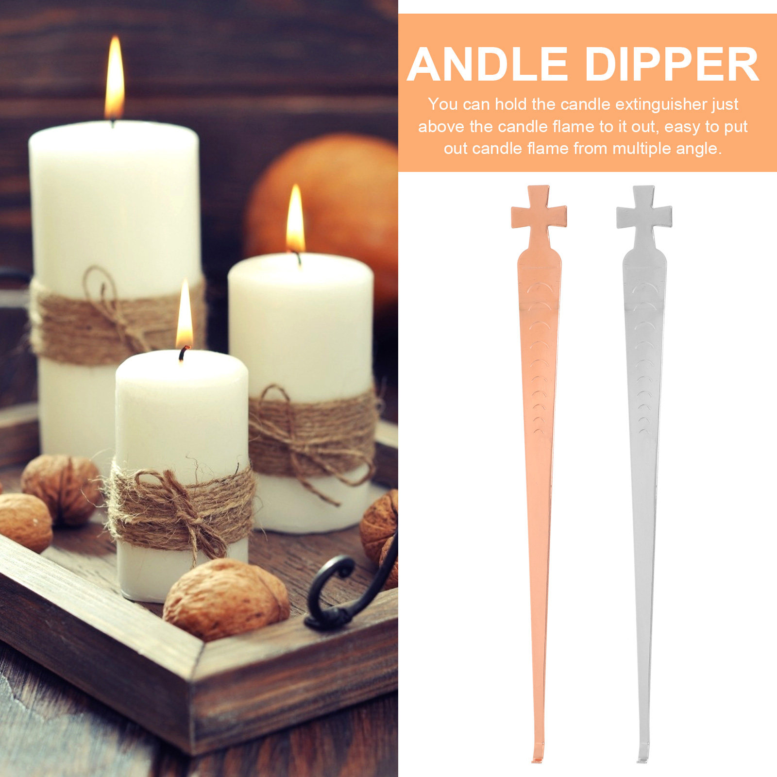 2Pcs Extinguisher Dipper Tool  - Wick Dipper Tool recensie en prijs