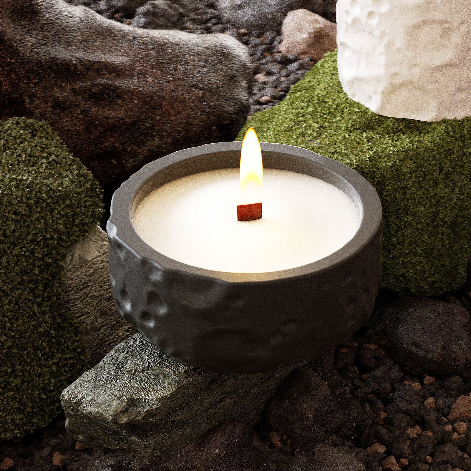 Lunar Texture Candle Jar Silic - Candle Making Supplies Jars recensie en prijs