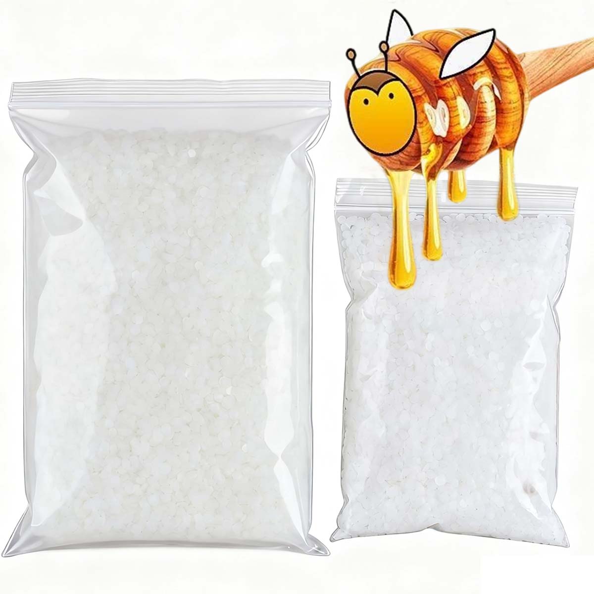 200g-1000g White Beeswax Pure  - Candle Supplies Tins recensie en prijs