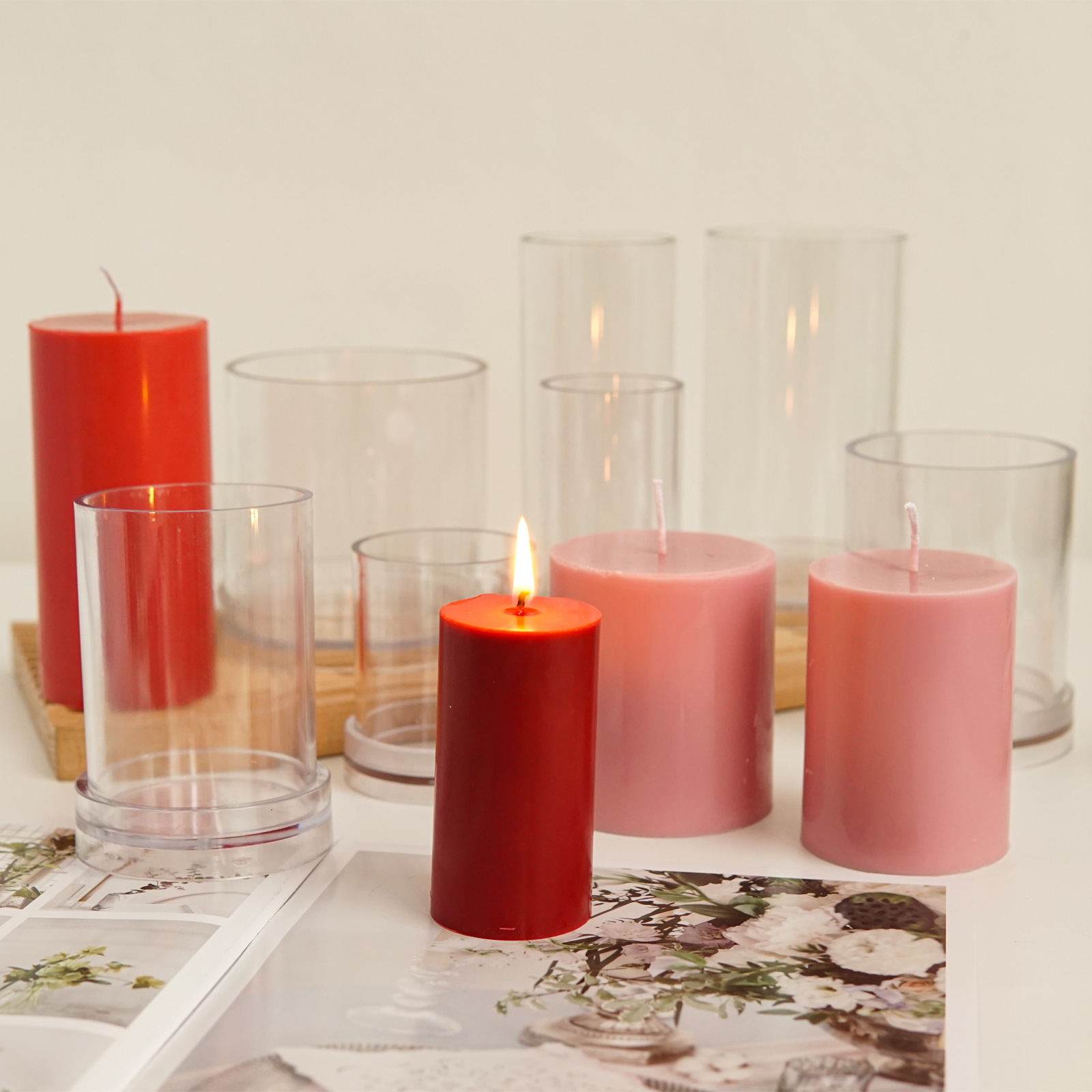 Various 3D Cylindrical Candle  - Candle Supplies Tins recensie en prijs