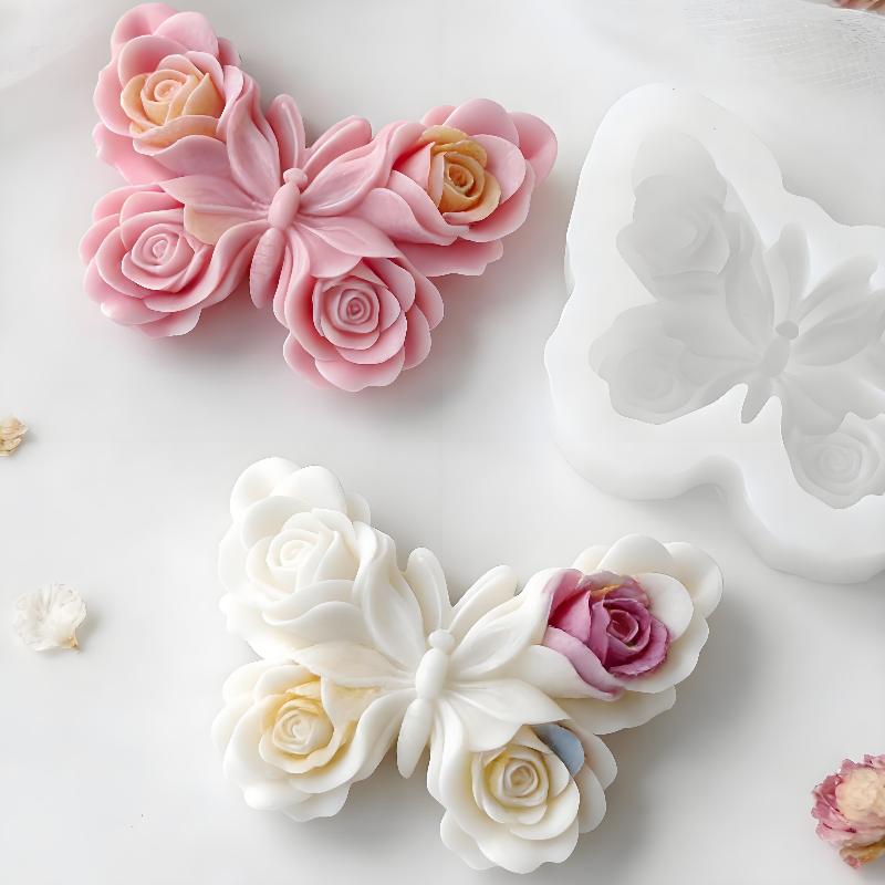 DIY Rose Butterfly Form Silico - Candle Supplies Tins recensie en prijs