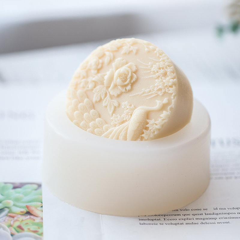 Peacock Flower Pattern Silicon - Candle Supplies Tins recensie en prijs