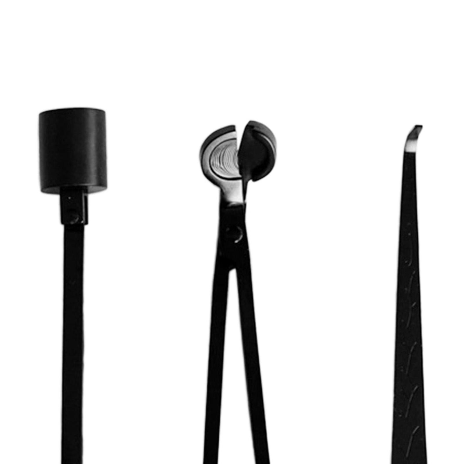 3Pcs Black Candle Wick Trimmer - Wick Dipper Tool recensie en prijs