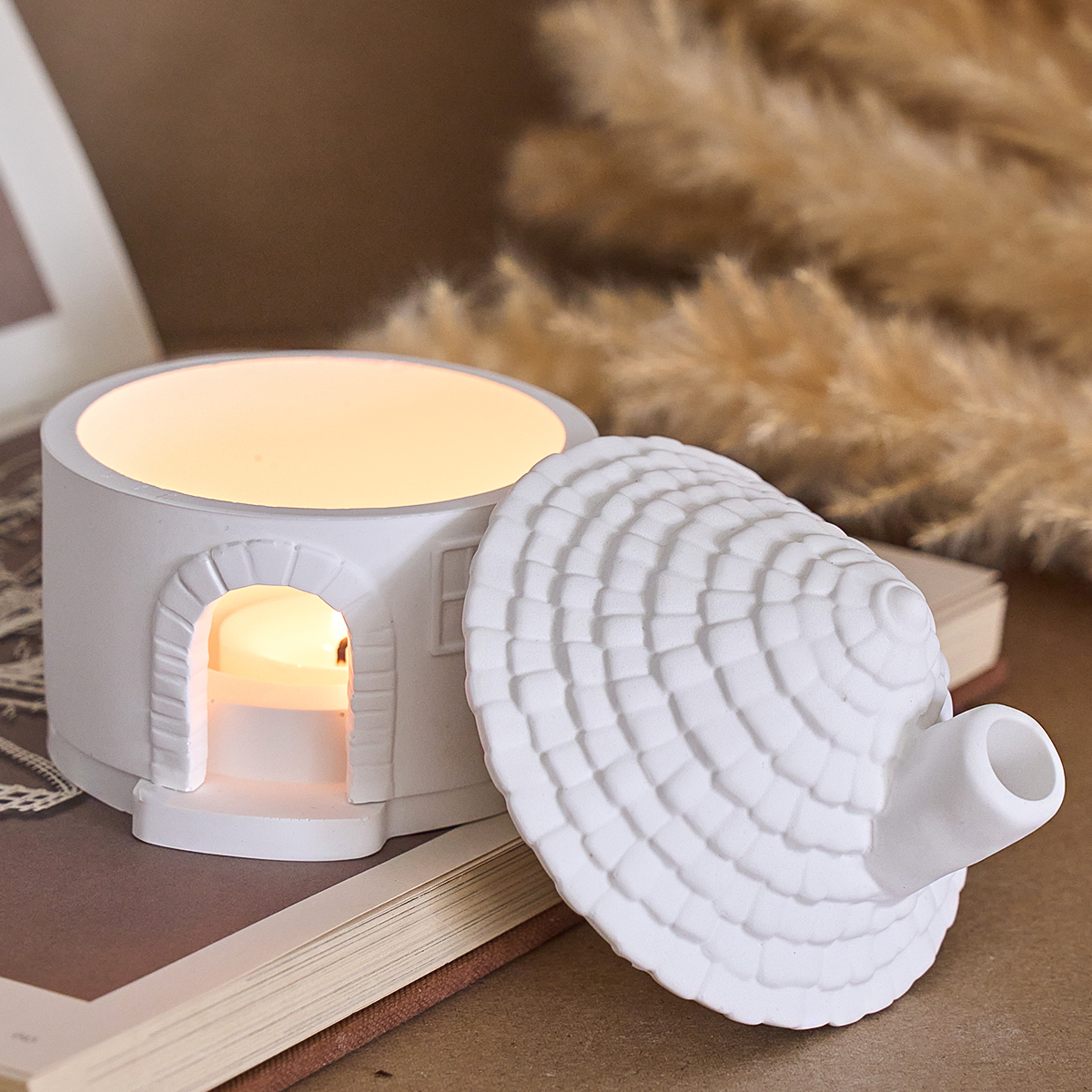 3D House Incense Stove Silicon - Candle Making Supplies Jars recensie en prijs